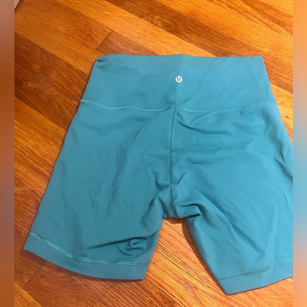 Lululemon wonder unders biker shorts 6in